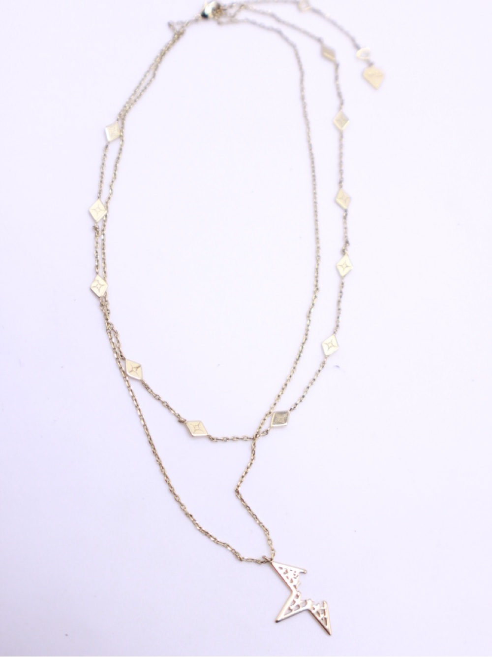 Nova layered Necklace in Gold Plating by
WANDERLUST + CO